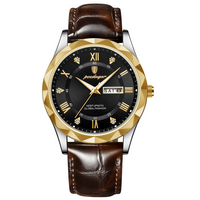 Prata com dourado e preto