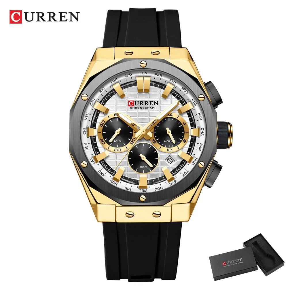 Relógio Masculino de Quartzo Curren - Sturmrad