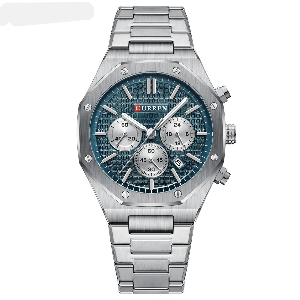 Relógio Masculino de Quartzo Curren - Alpine Chrono