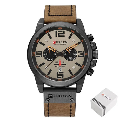 Relógio Masculino de Quartzo Curren - Zeitlauf