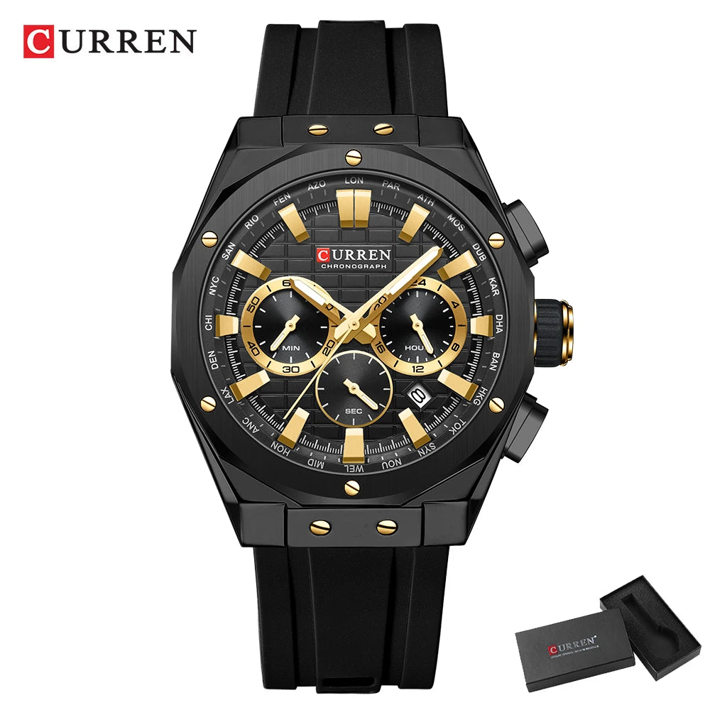 Relógio Masculino de Quartzo Curren - Sturmrad