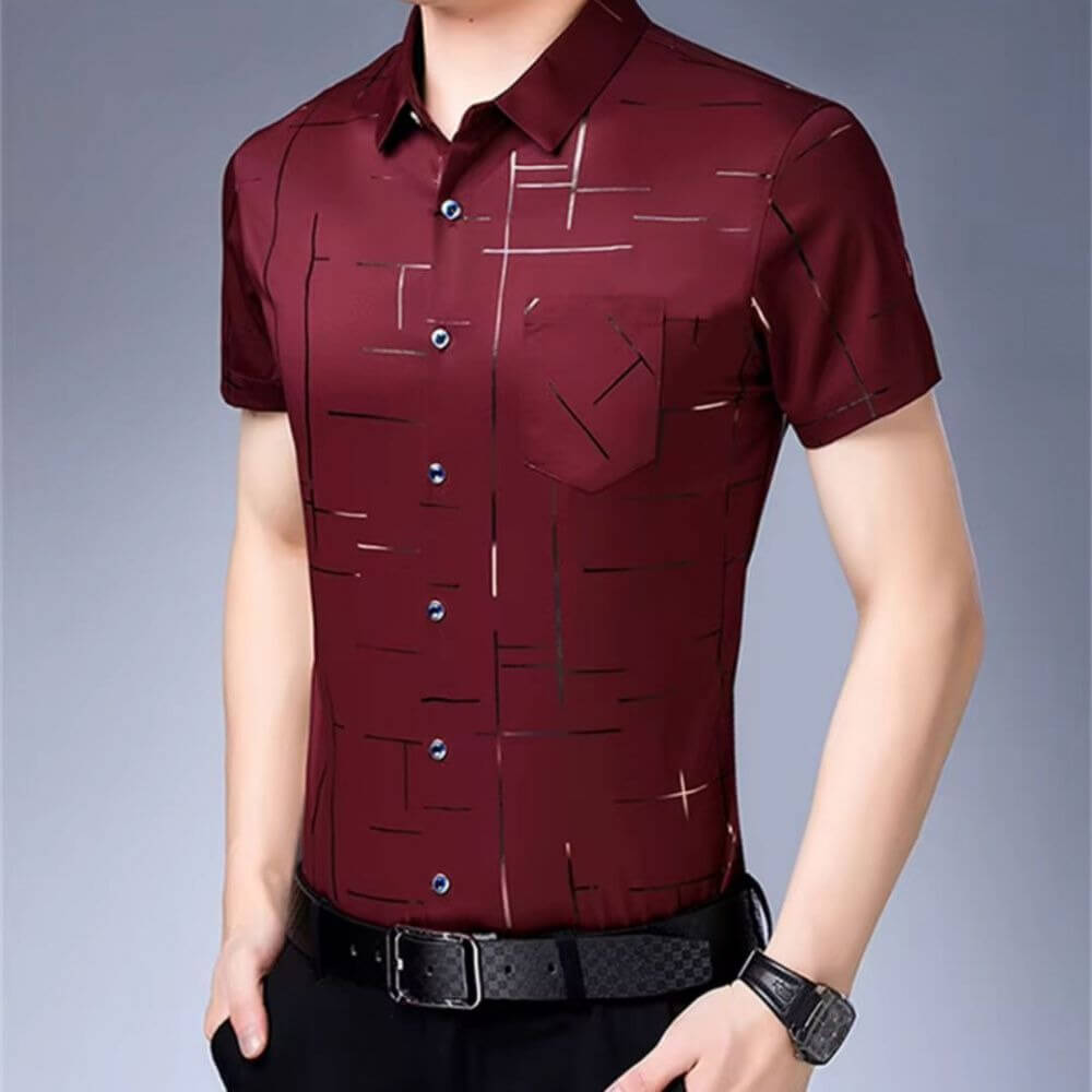 Camisa Masculina Xadrez