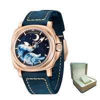 Ouro e azul