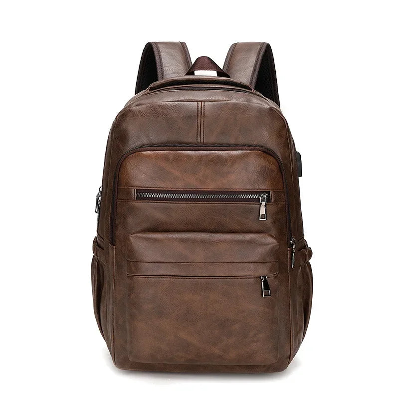 Mochila de Couro Masculina