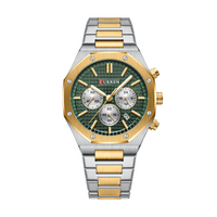 Dourado e verde