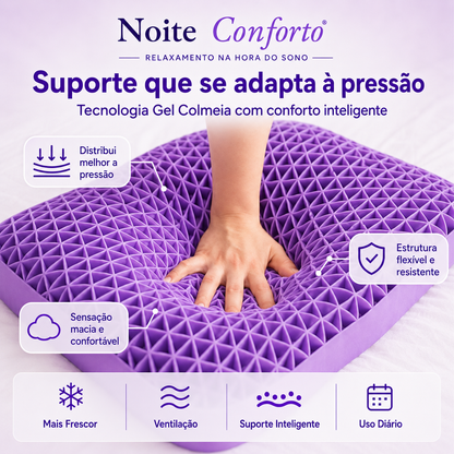 Travesseiro Gel Colmeia Noite Conforto™