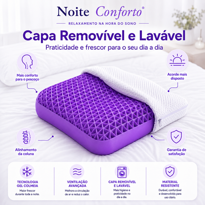 Travesseiro Gel Colmeia Noite Conforto™