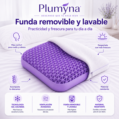Almohada Gel Colmena Premium | Plumyna