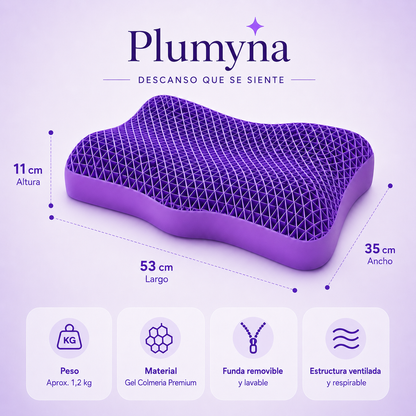 Almohada Gel Colmena Premium | Plumyna