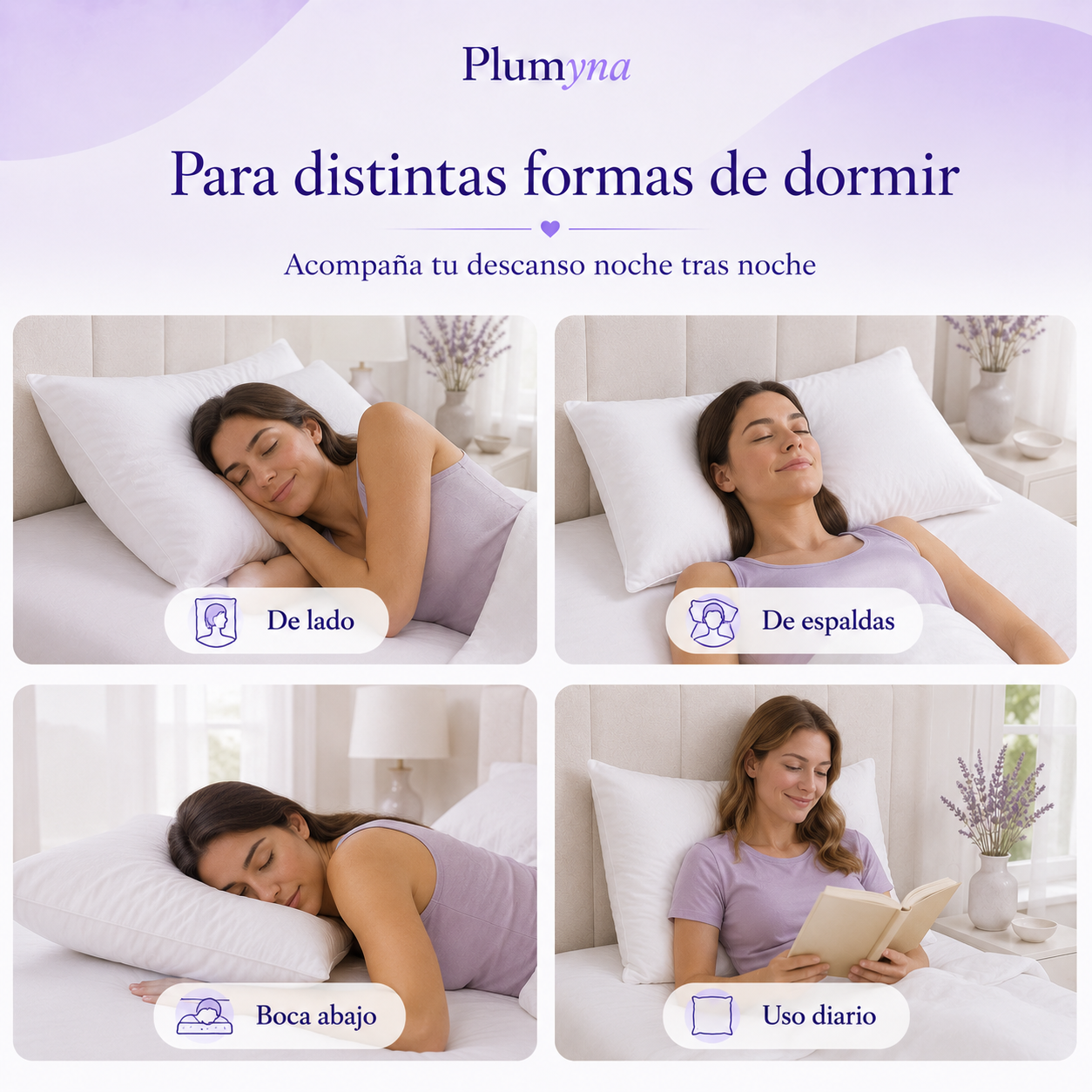 Almohada Visco Nube Pack x2