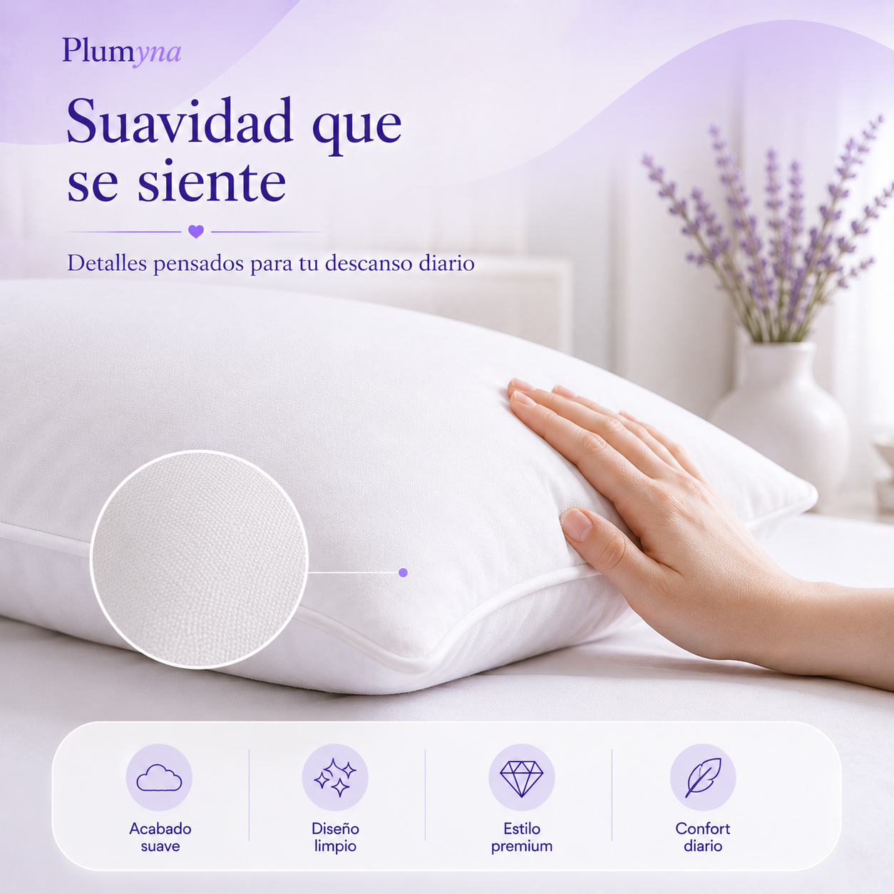 Almohada Visco Nube Pack x2
