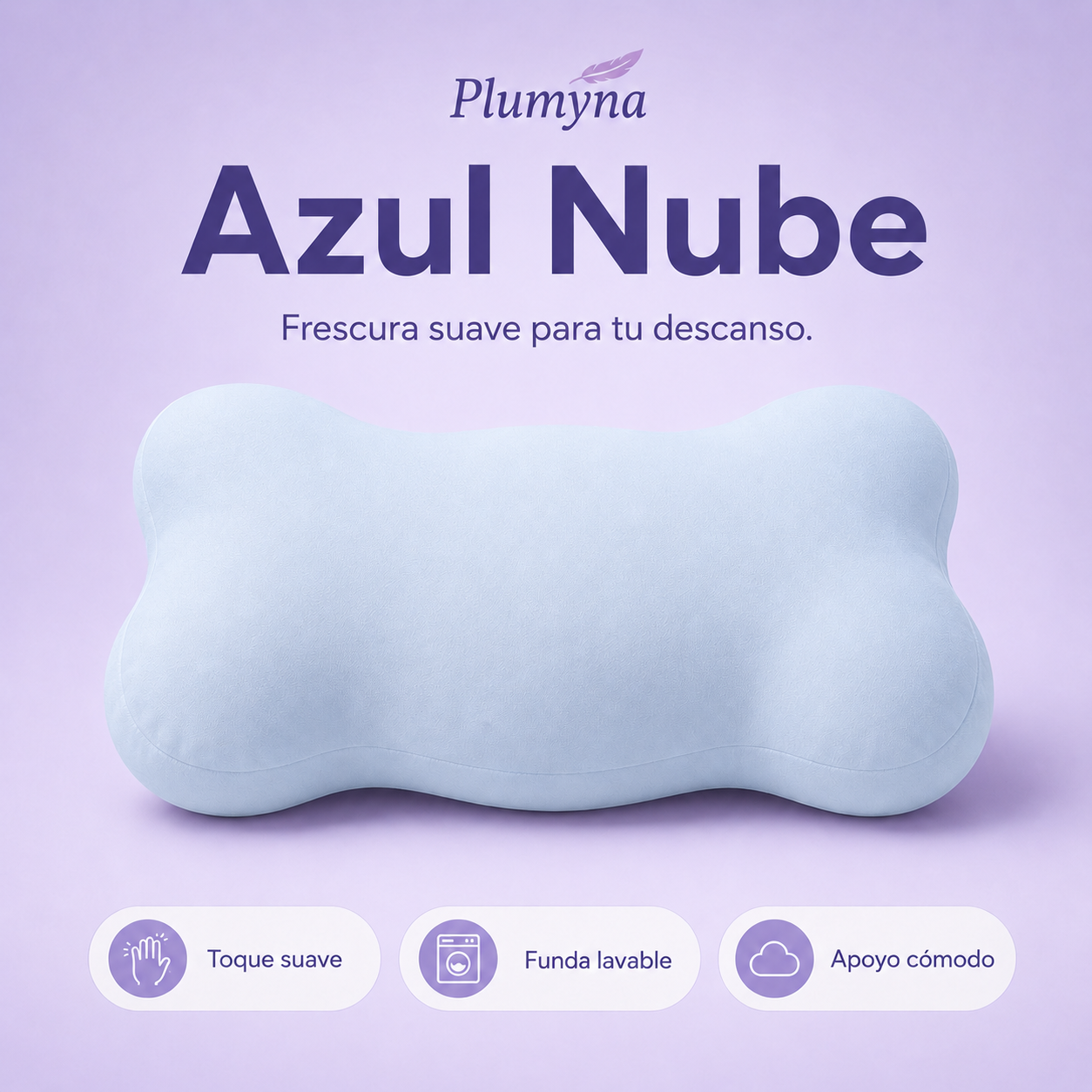 Almohada Ergonómica Nube Premium