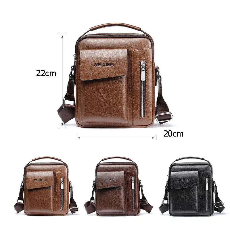 Bolsa Transversal Masculina Weixier