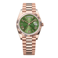 Ouro rose e verde