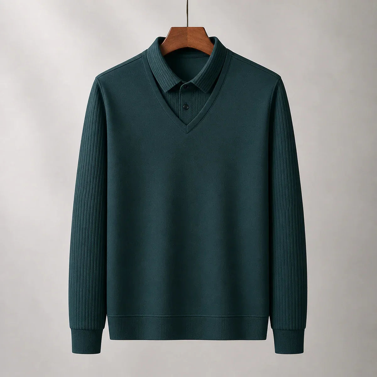 Camisa Masculina Polo V-Line Premium Casual e Social