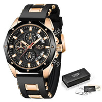 Dourado e preto