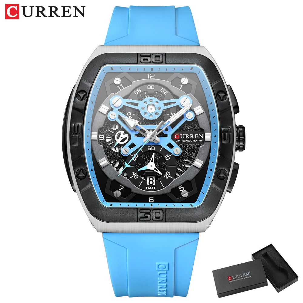 Relógio Masculino de Quartzo Curren - Bergchrono