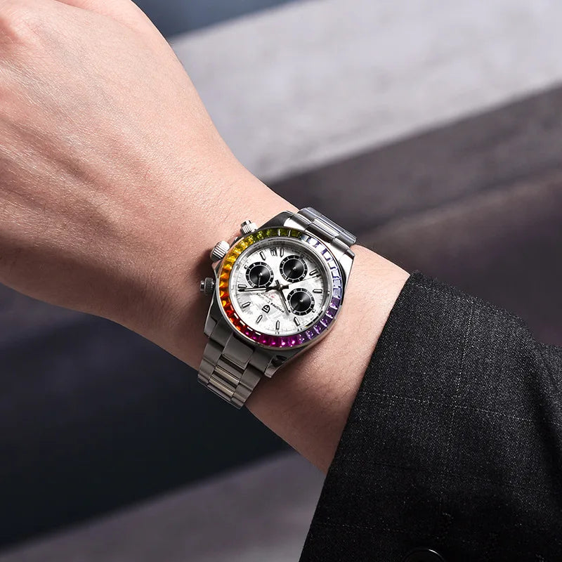 Relógio Automático Pagani Design - Rainbow Chronograph