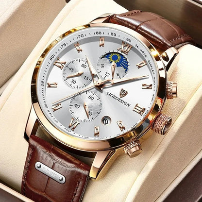 Relógio Clássico Lige - Ocean King